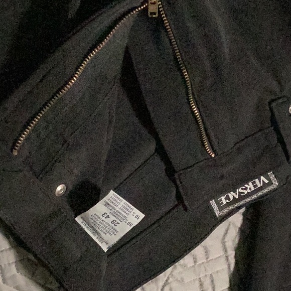 Versace Black Stretches Jeans Couture - Picture 16 of 16